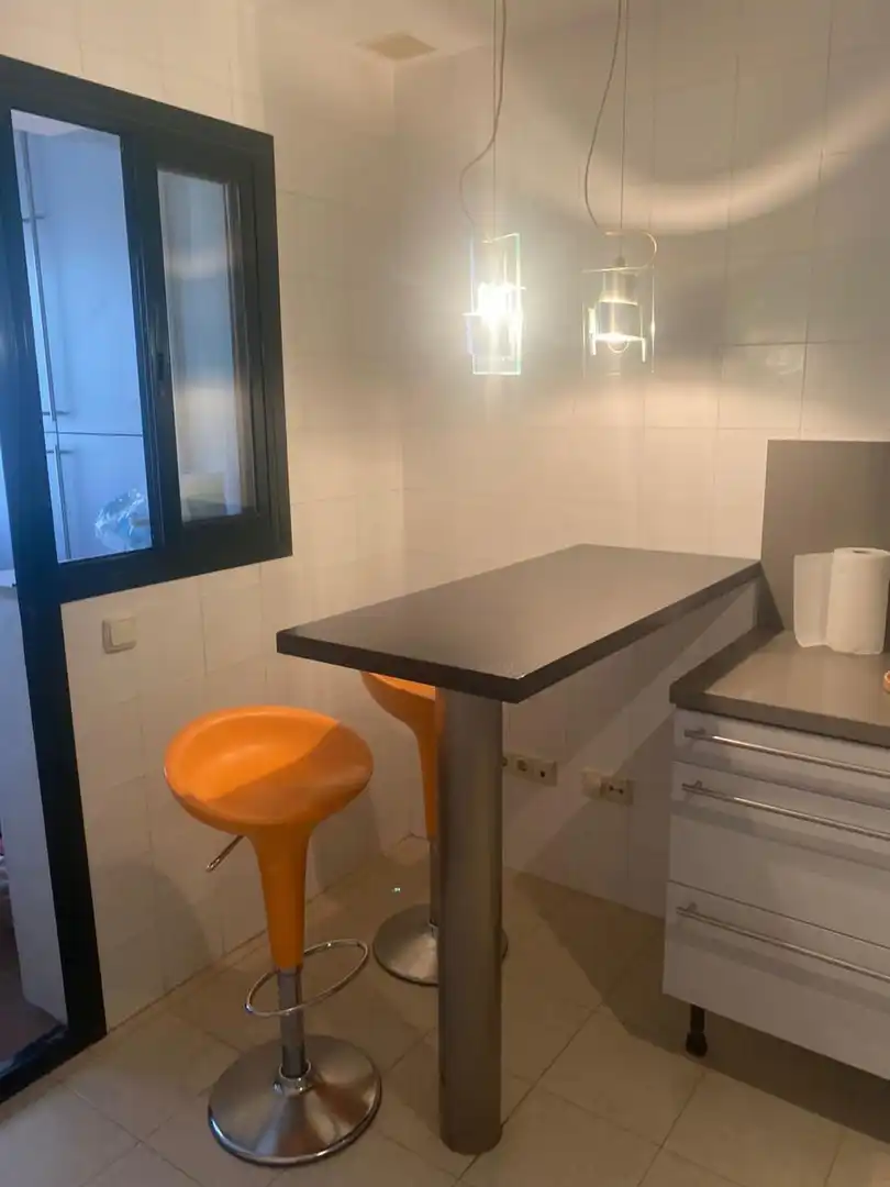 Kitchen of Attic for rent in Marbella  with Air Conditioner, Terrace and Swimming Pool