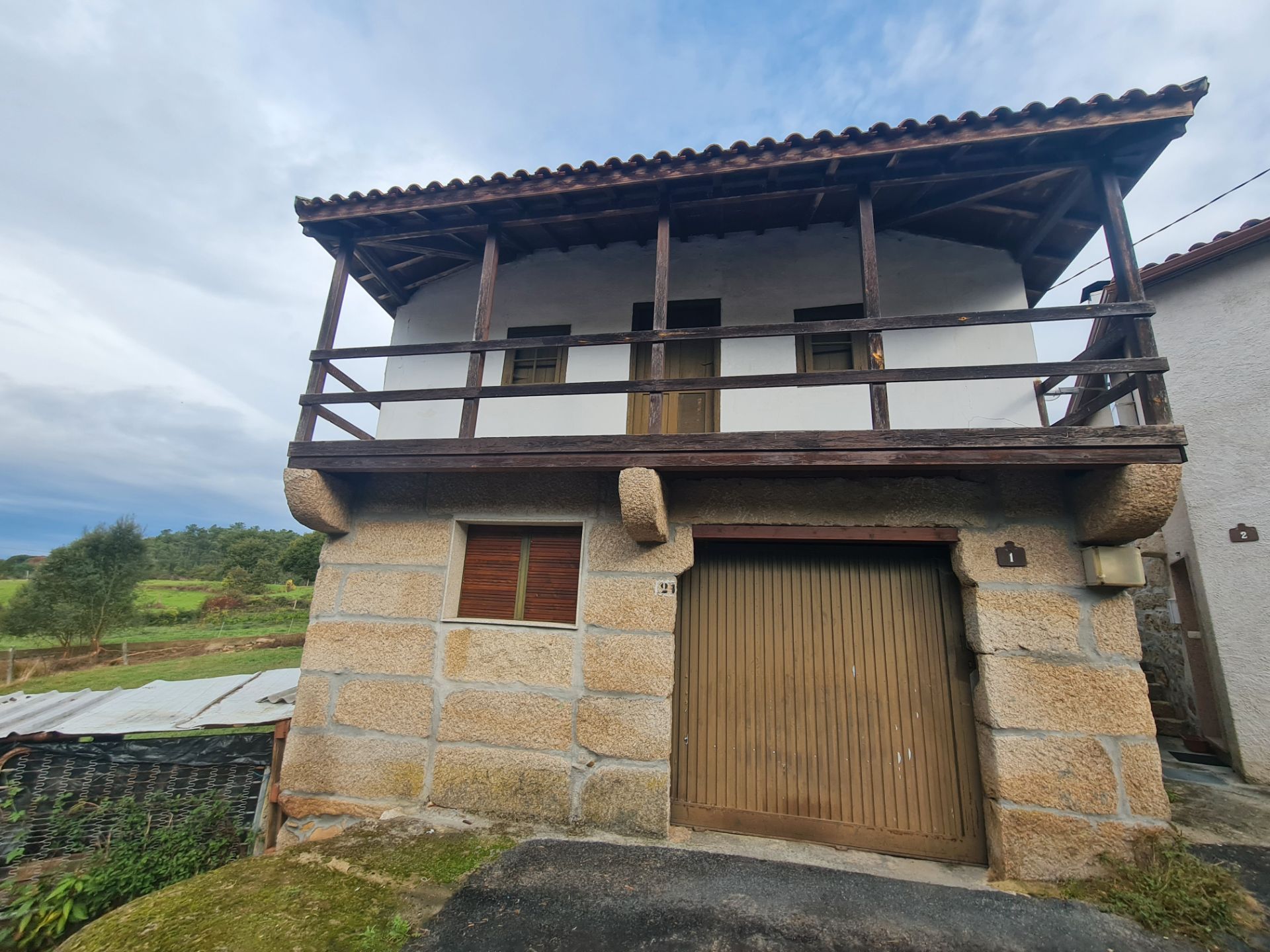 Vista exterior de Casa o chalet en venta en Ourense Capital  con Jardín privado, Terraza y Balcón