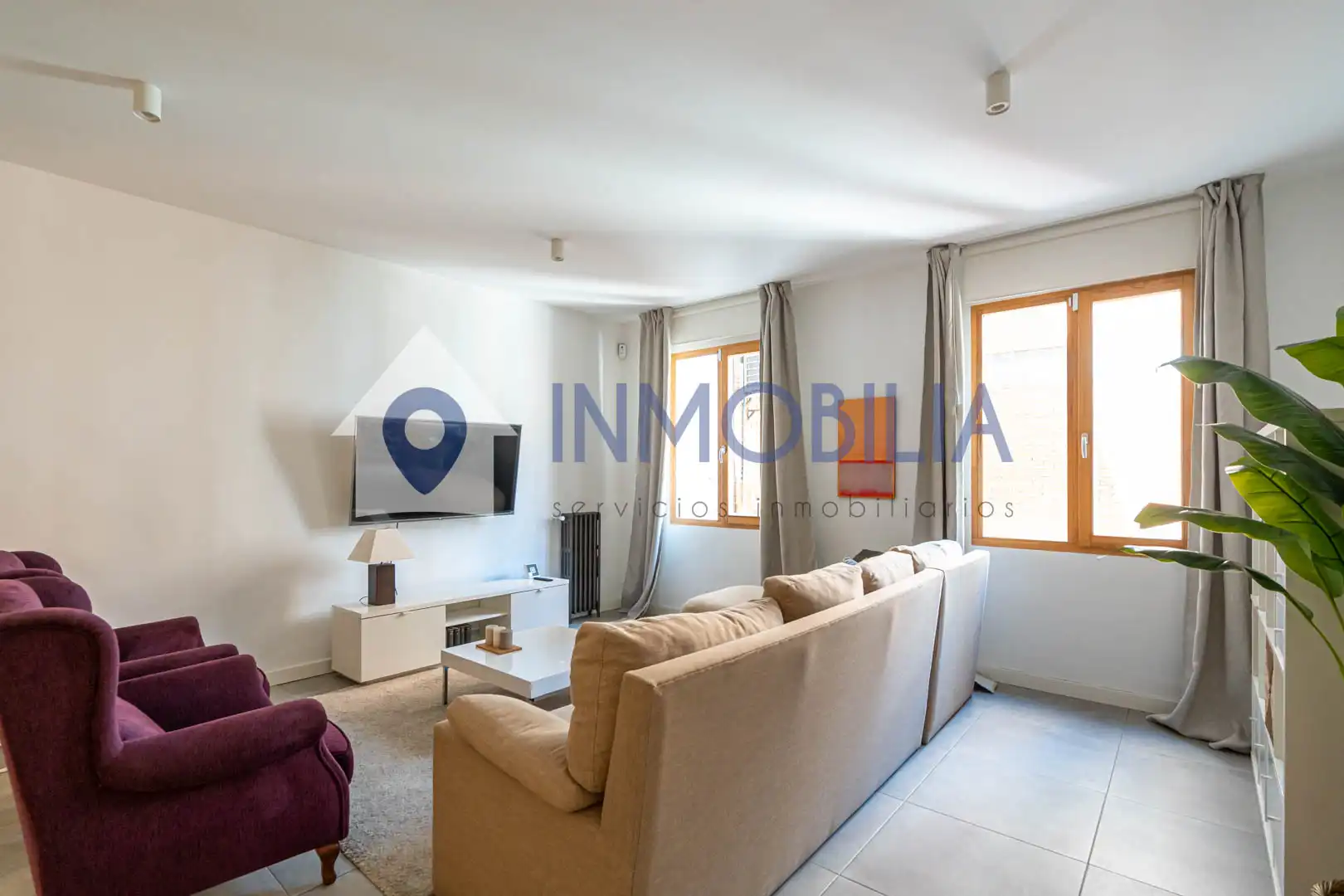 Sala de estar de Piso en venta en Madrid con Aire acondicionado y Calefacción