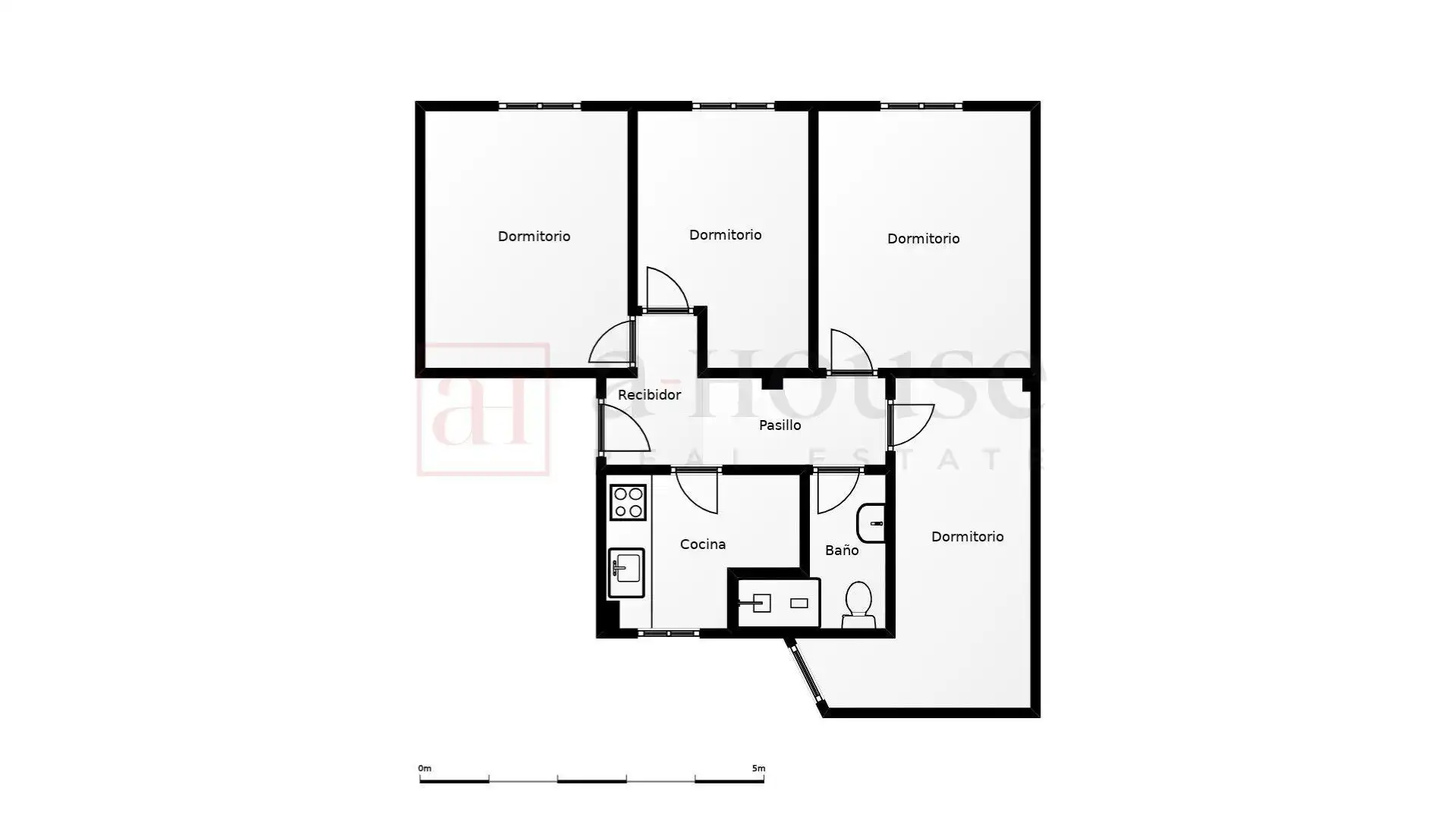 Piso en venta en Madrid con Calefacción y Parquet