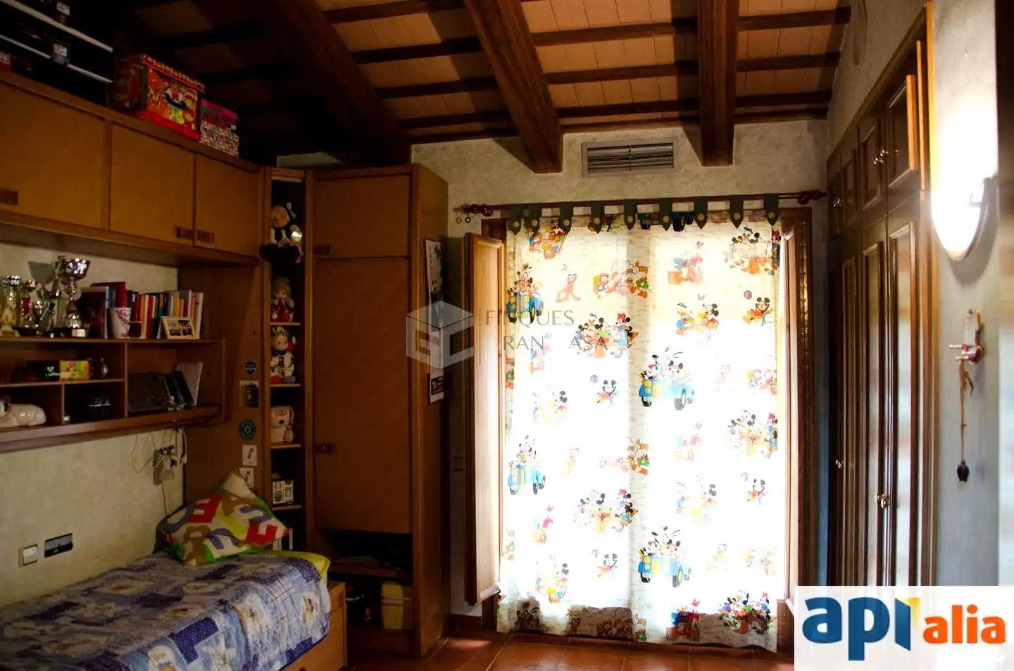 Habitación de Finca rústica en venta en Sant Antoni de Vilamajor con Jardín privado, Parquet y Terraza
