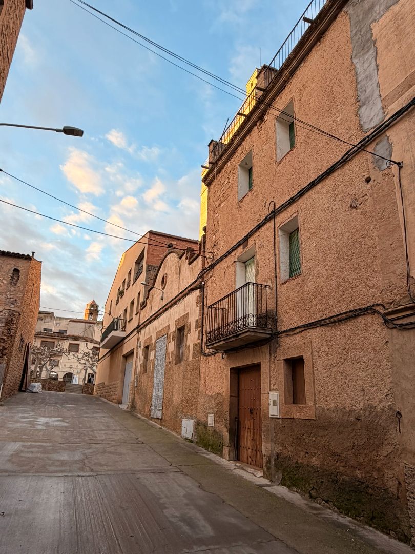 Vista exterior de Casa o xalet en venda en L'Albagés amb Calefacció, Jardí privat i Terrassa