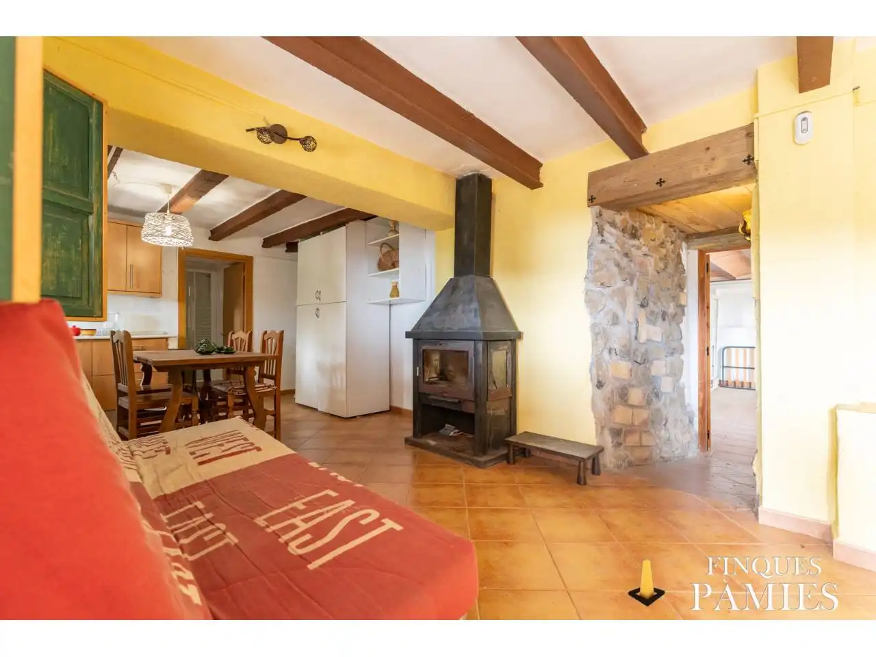 Living room of Country homes for sale in La Selva del Camp  with Private garden, Terrace and Swimming Pool