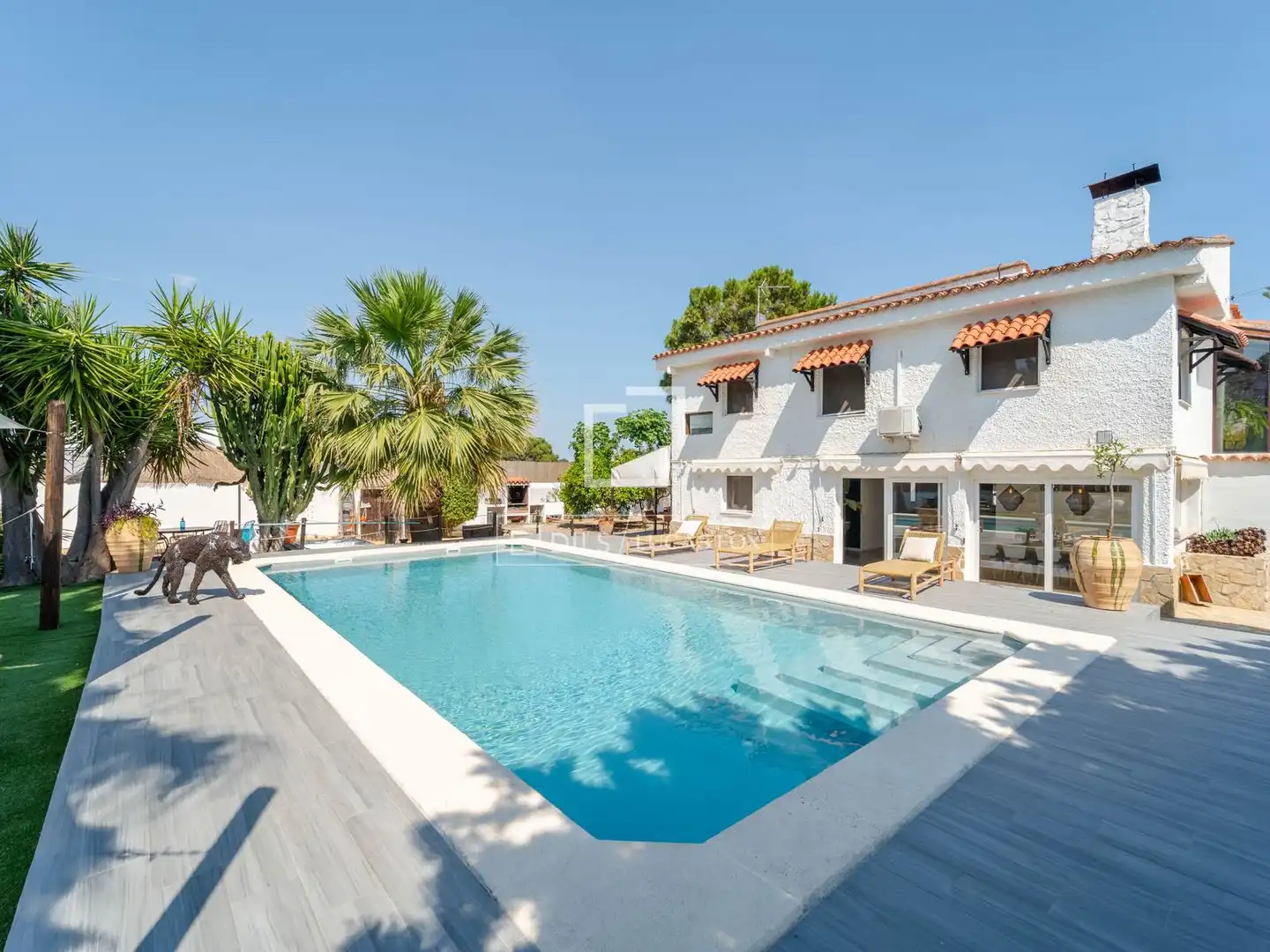 Piscina de Casa o chalet de alquiler en Bétera con Aire acondicionado, Calefacción y Terraza