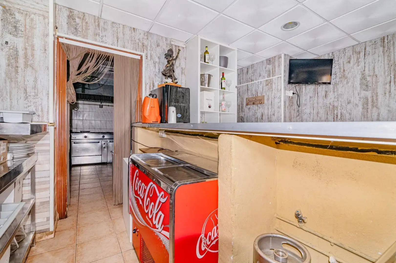 Cocina de Apartamento en venta en Granada