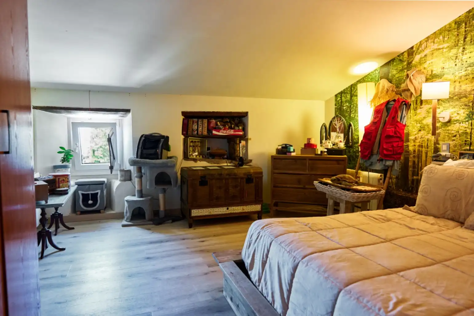 Bedroom of Country homes for sale in Santa Eulàlia de Ronçana  with Air Conditioner and Swimming Pool