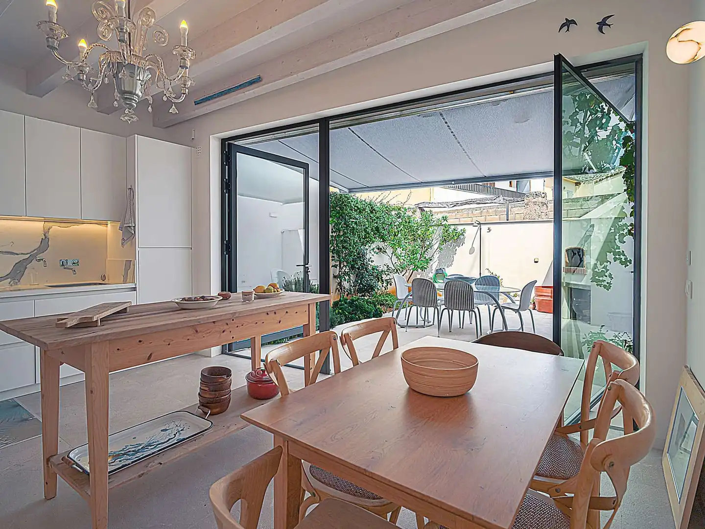 Comedor de Casa o chalet en venta en Pollença con Aire acondicionado, Terraza y Amueblado