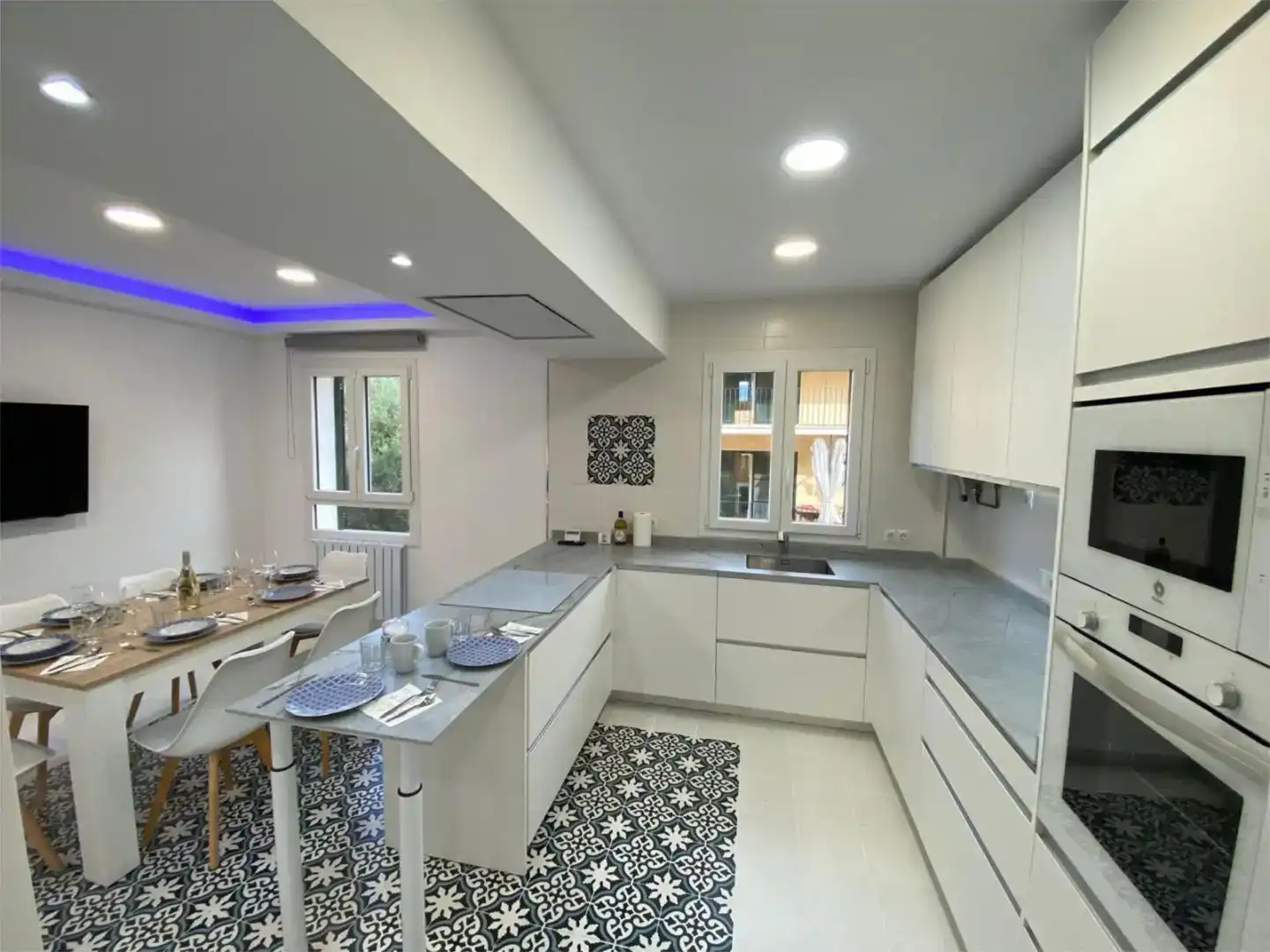 Cocina de Piso de alquiler en Sóller con Aire acondicionado, Amueblado y Balcón