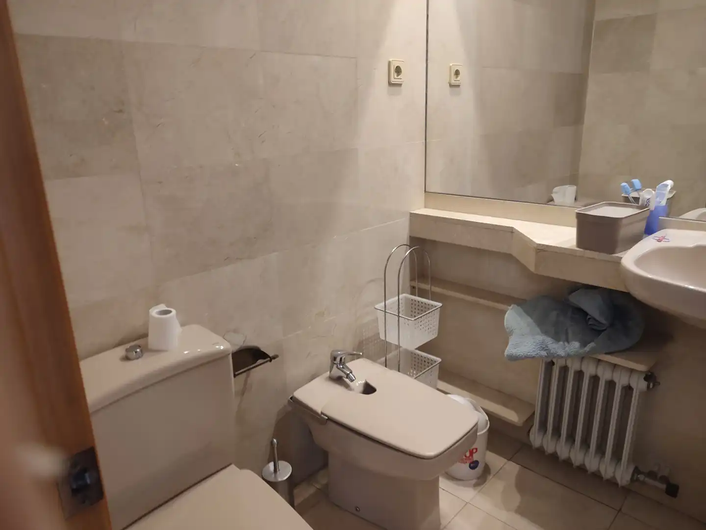 Bathroom of Flat for sale in Sant Adrià de Besòs  with Heating, Terrace and Furnished
