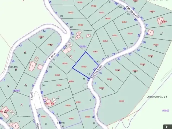 Residential land for sale in Les Heures 56, imagen 20