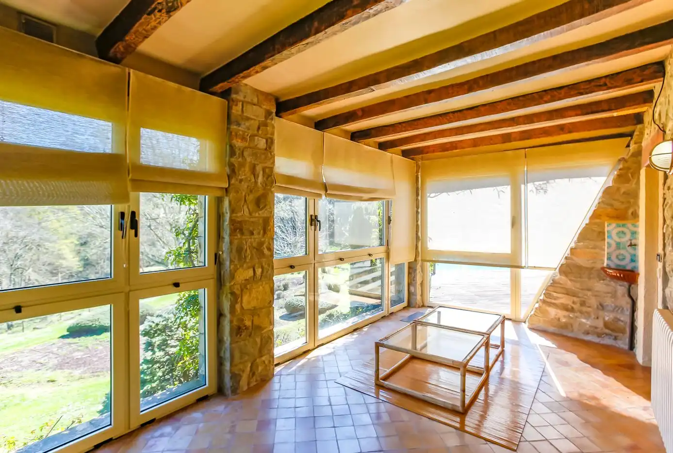 Jardín de Finca rústica en venta en Olot con Calefacción, Jardín privado y Terraza