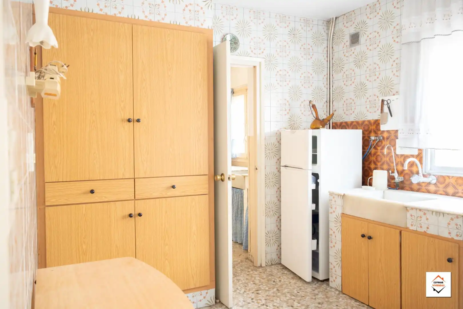 Cocina de Casa o chalet en venta en San Mateo de Gállego con Aire acondicionado, Calefacción y Trastero