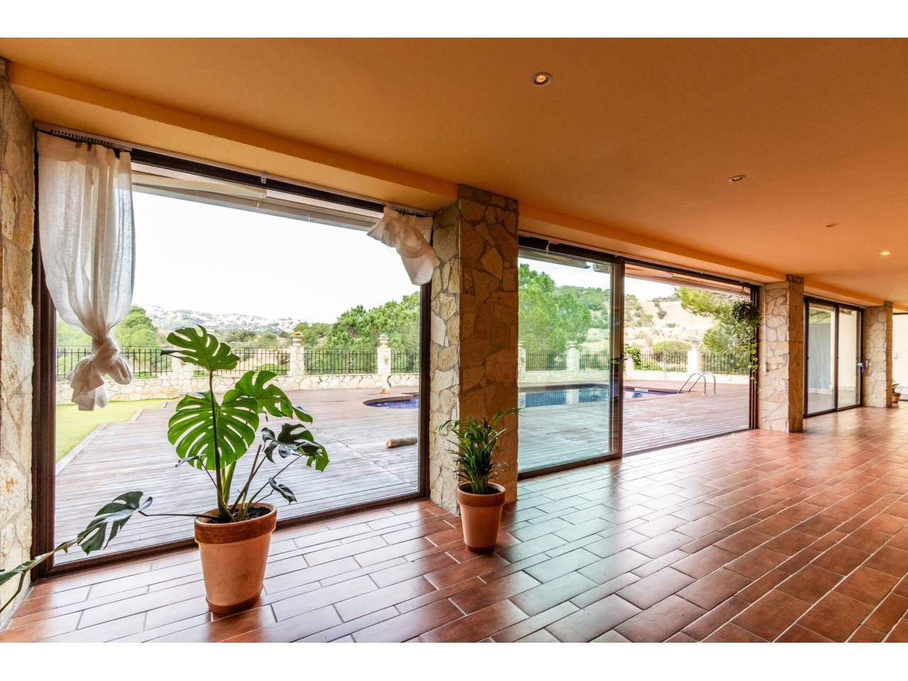 Terrace of House or chalet for sale in Sant Pol de Mar  with Private garden, Terrace and Swimming Pool