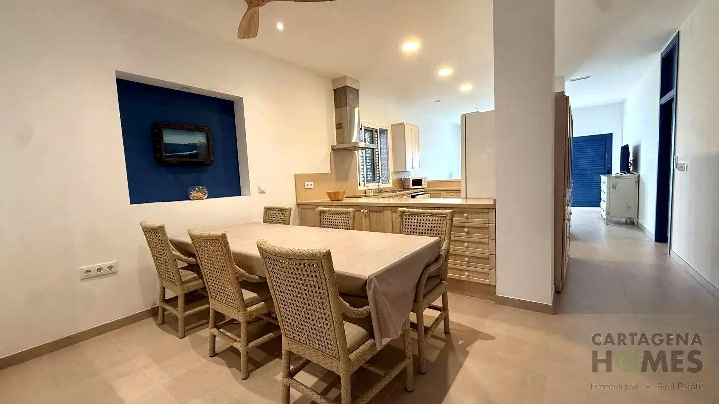 Dining room of Houses for rent in Mar Menor de Cartagena – Cabo de Palos