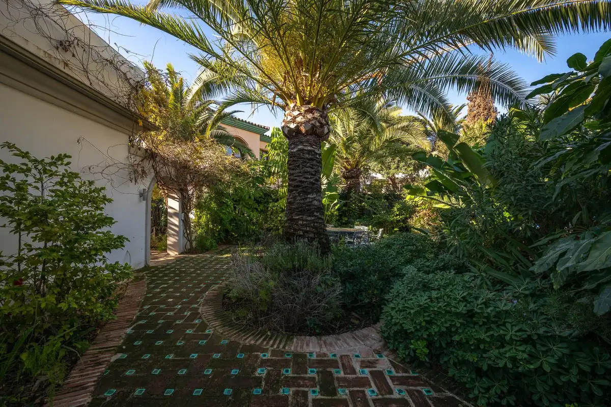 Jardín de Casa o chalet en venta en Marbella con Terraza, Trastero y Piscina
