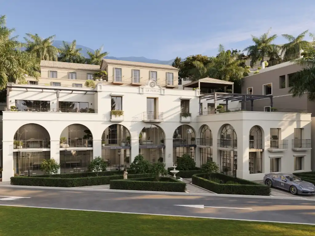 Vista exterior de Edificio en venta en Benahavís