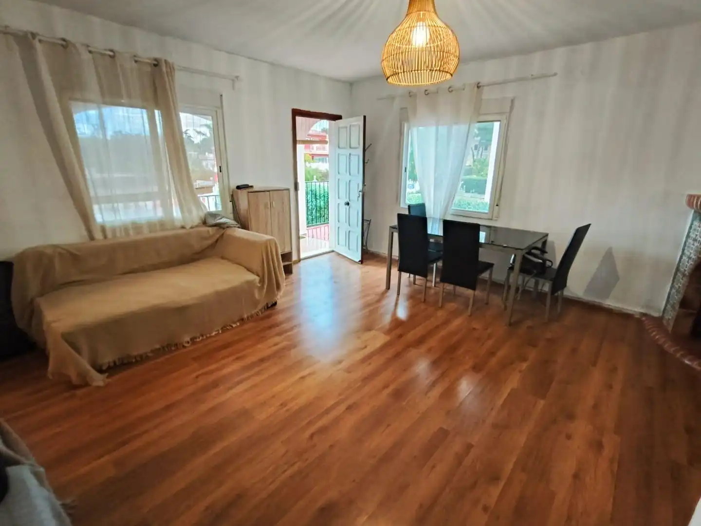 Living room of Houses for sale in Dénia  with Private garden, Terrace and Furnished