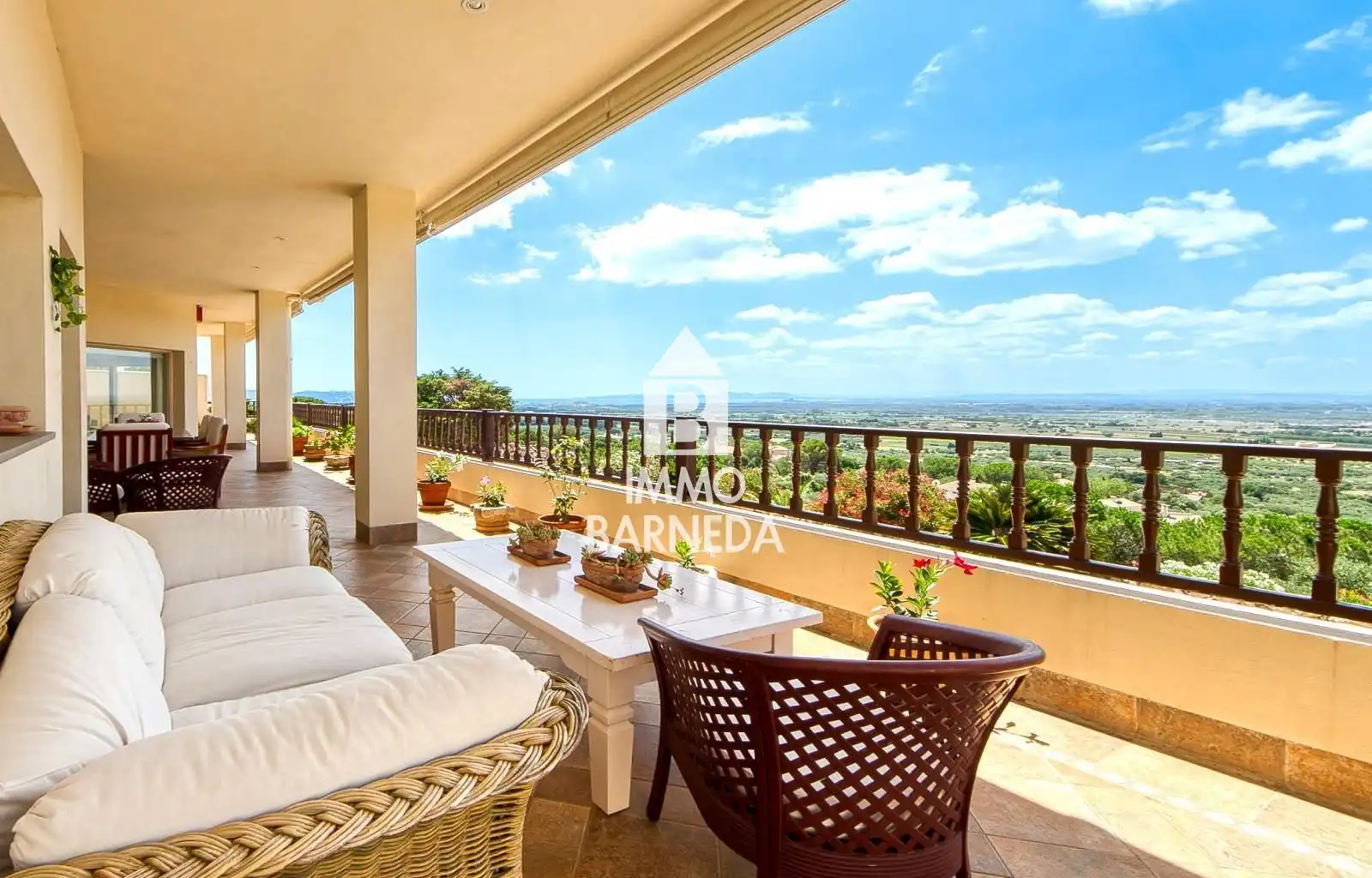 Terraza de Casa o chalet en venta en Pau con Aire acondicionado, Calefacción y Jardín privado
