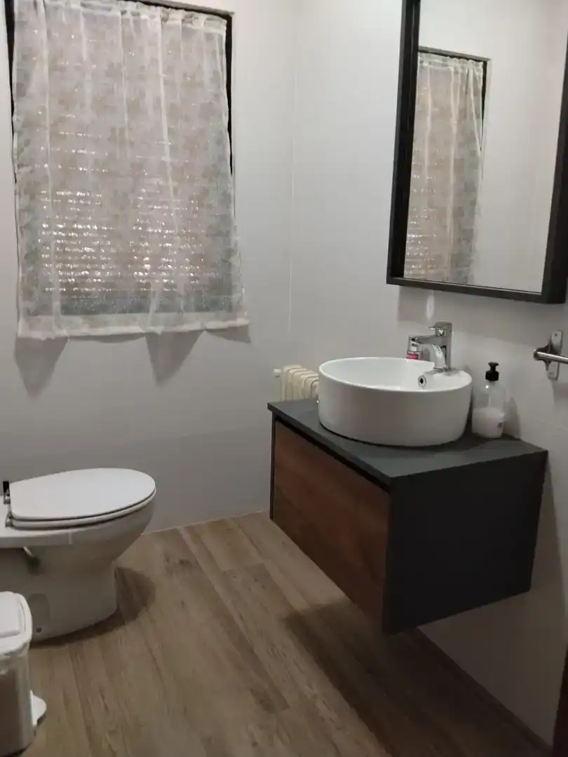 Bany de Casa o xalet en venda en Membrilla amb Aire condicionat, Jardí privat i Parquet