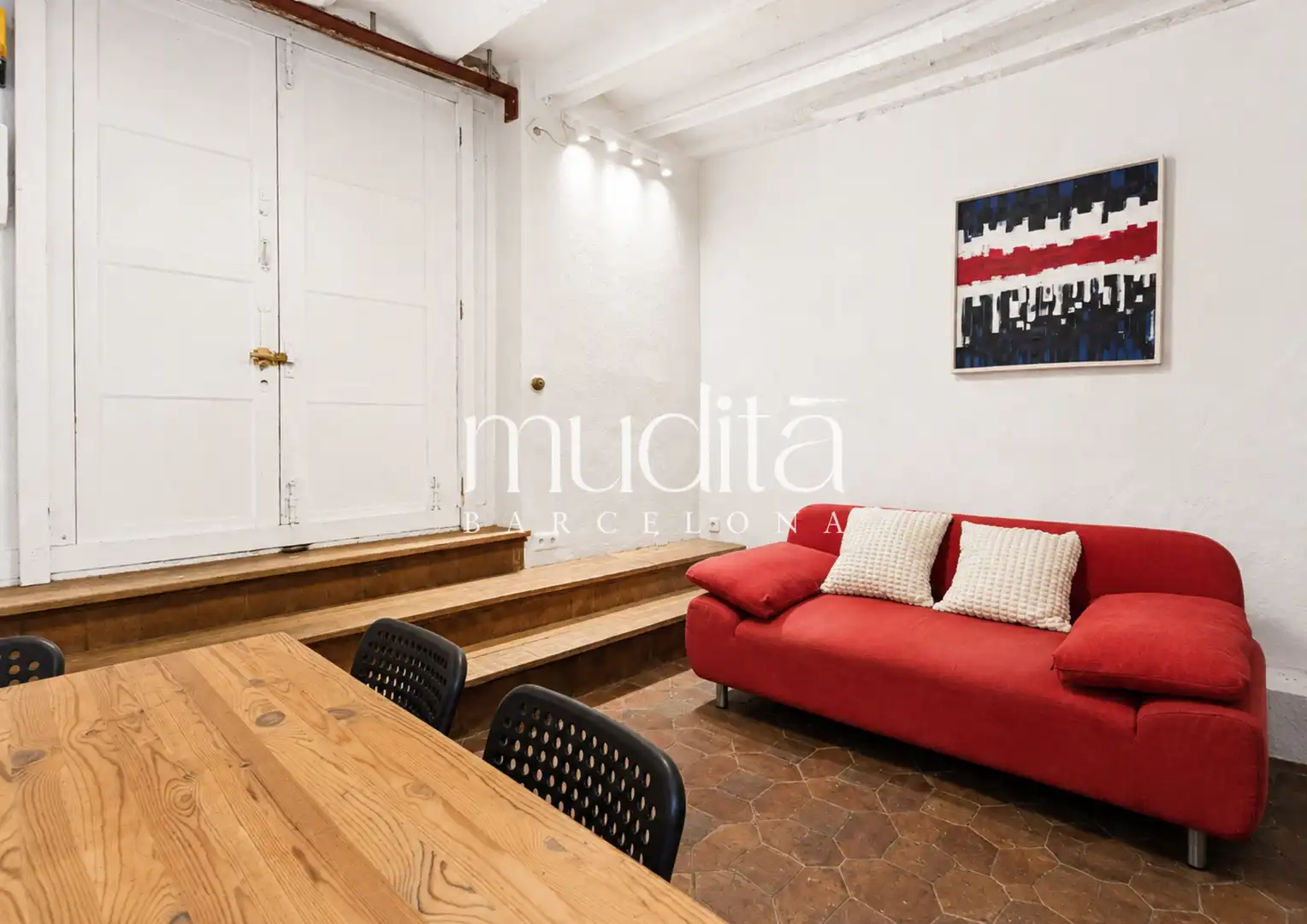 Living room of Apartments for sale in Barcelona  with Heating and Alarm
