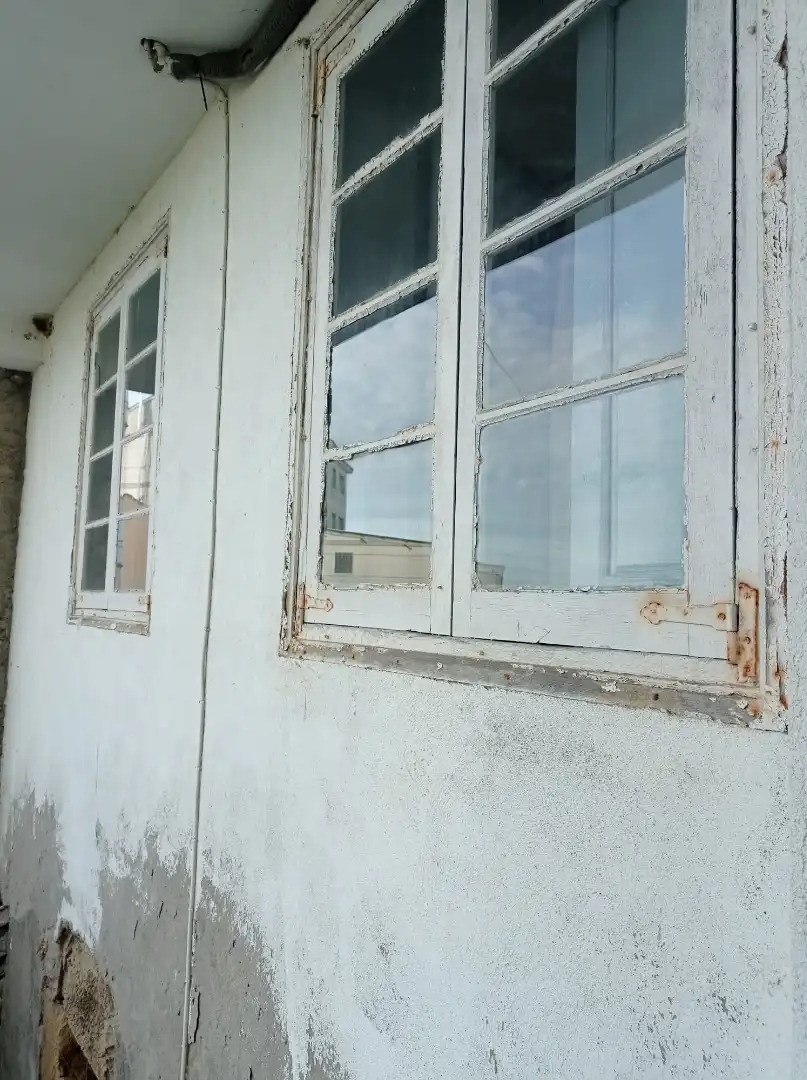 Vista exterior de Casa adosada en venda en A Fonsagrada  amb Jardí privat, Moblat i Balcó