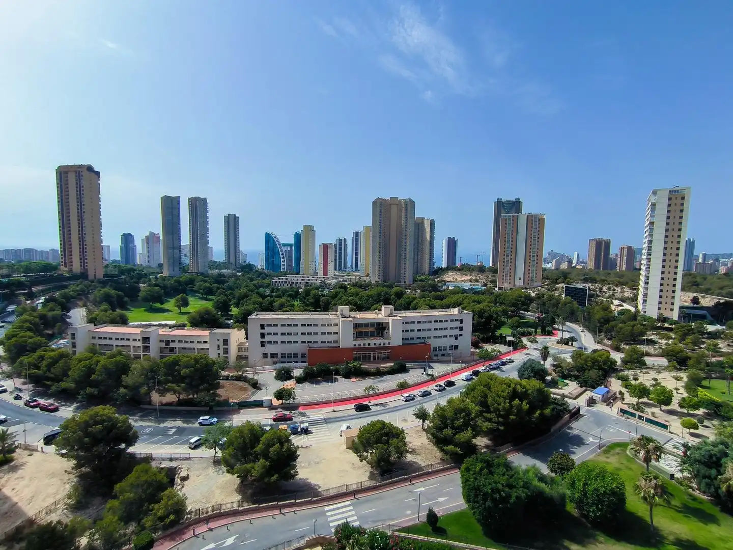 Exterior view of Apartments for sale in Benidorm  with Air Conditioner, Heating and Private garden