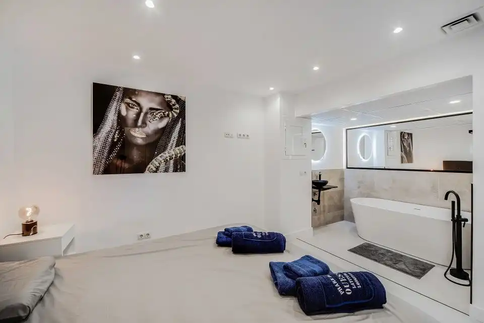Badezimmer von Wohnungen zum Verkauf in Calvià mit Klimaanlage, Heizung und Terrasse