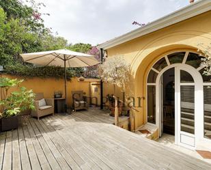 Terrassa de Casa o xalet en venda en  Barcelona Capital amb Aire condicionat, Calefacció i Jardí privat