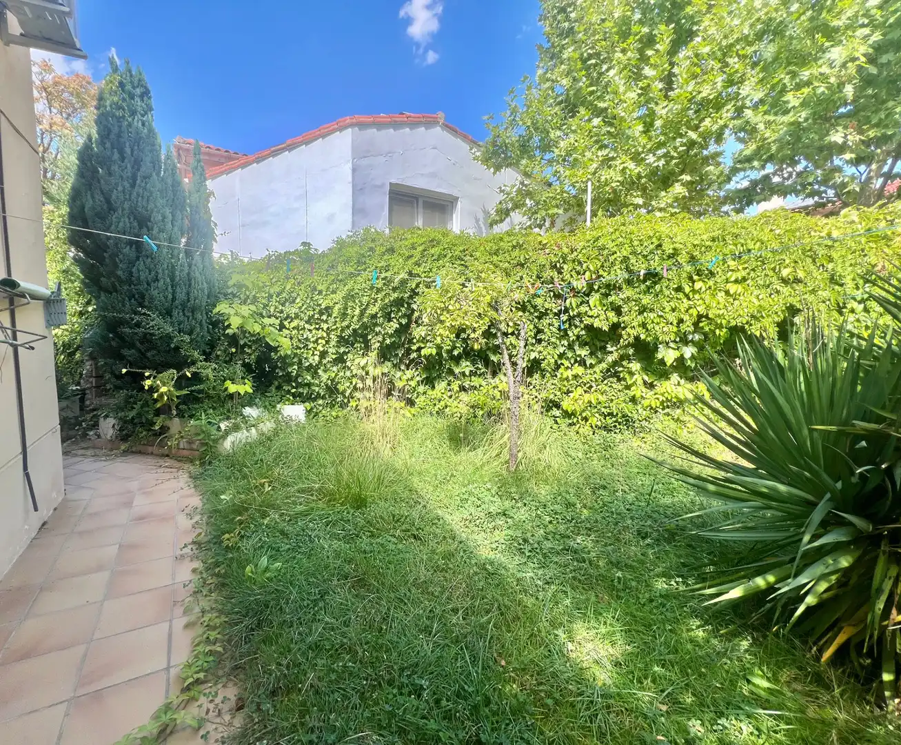 Jardín de Casa adosada en venta en Madrid con Aire acondicionado, Calefacción y Jardín privado