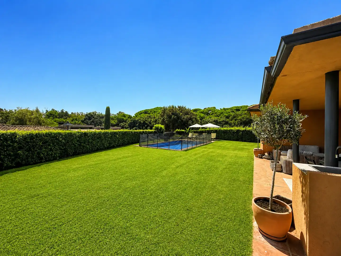 Garden of Houses for sale in Sant Vicenç de Montalt  with Air Conditioner, Heating and Private garden
