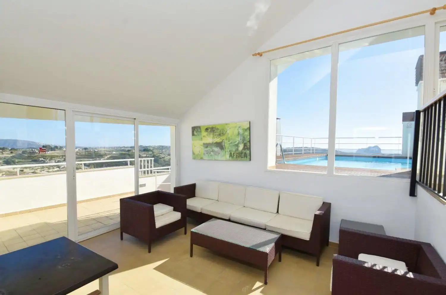 Terrace of Apartments for sale in Benissa  with Heating, Private garden and Terrace