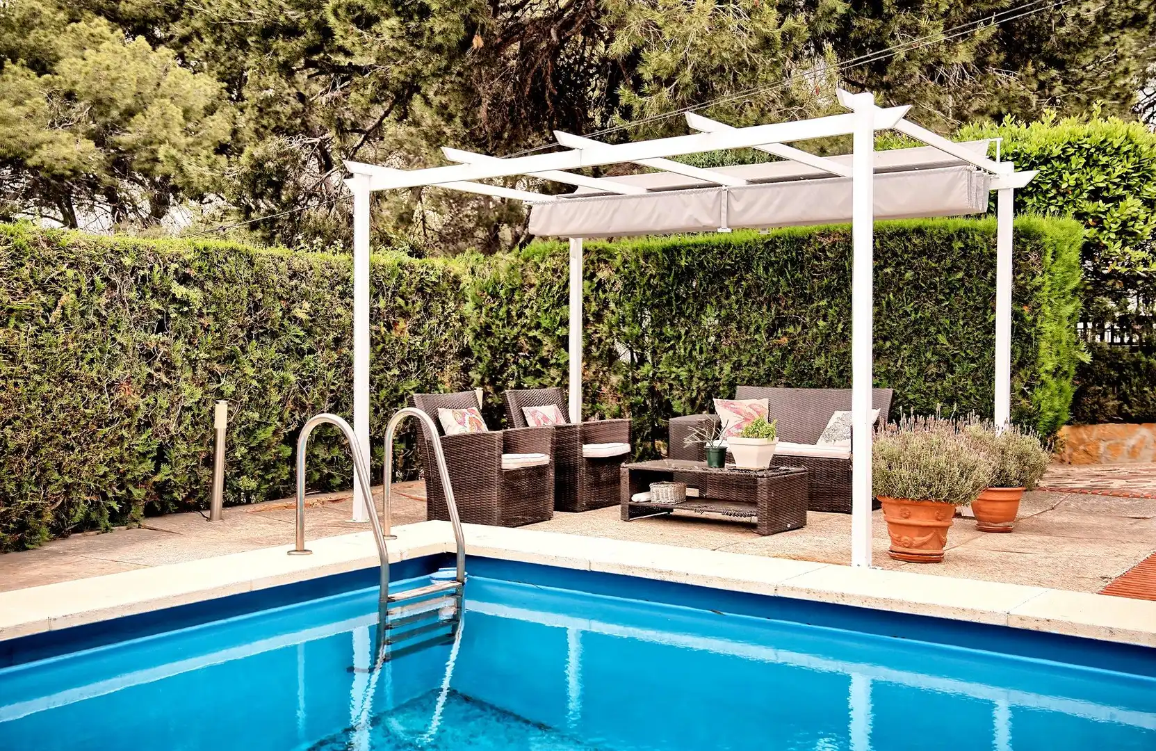 Terraza de Casa o chalet en venta en Paterna con Aire acondicionado, Calefacción y Jardín privado