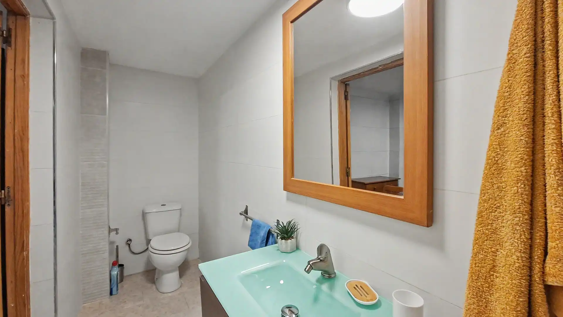 Bathroom of Flat for sale in Vilallonga / Villalonga  with Air Conditioner, Heating and Terrace