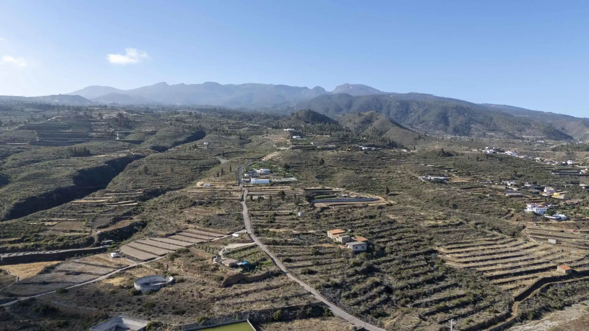 Vista exterior de Casa adosada en venta en San Miguel de Abona con Aire acondicionado, Jardín privado y Terraza