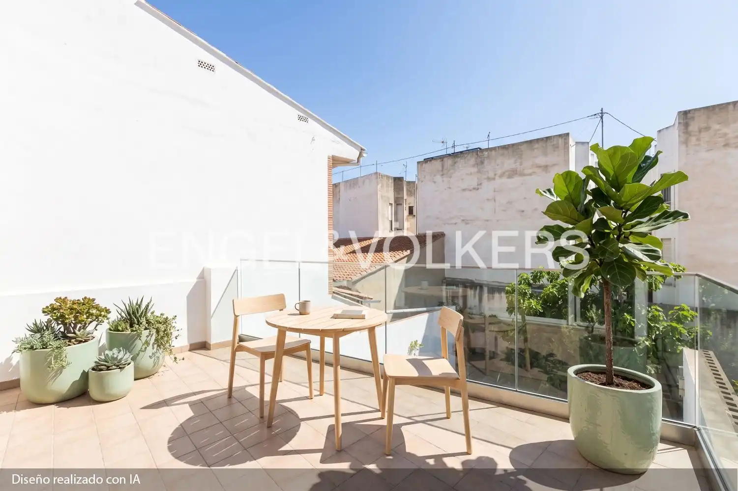 Terrace of Houses for sale in La Pobla de Vallbona  with Air Conditioner, Heating and Terrace