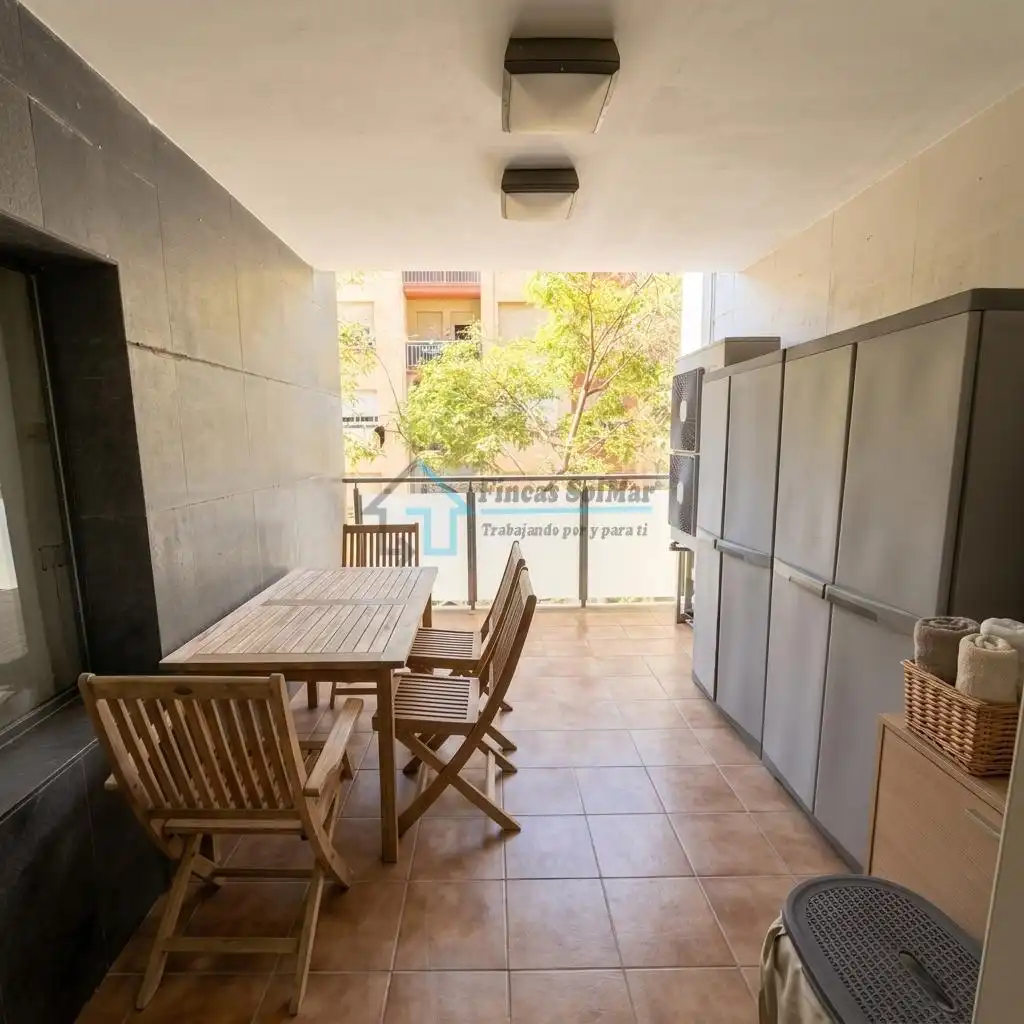 Terrassa de Apartament en venda en Castellón de la Plana / Castelló de la Plana amb Aire condicionat, Calefacció i Parquet