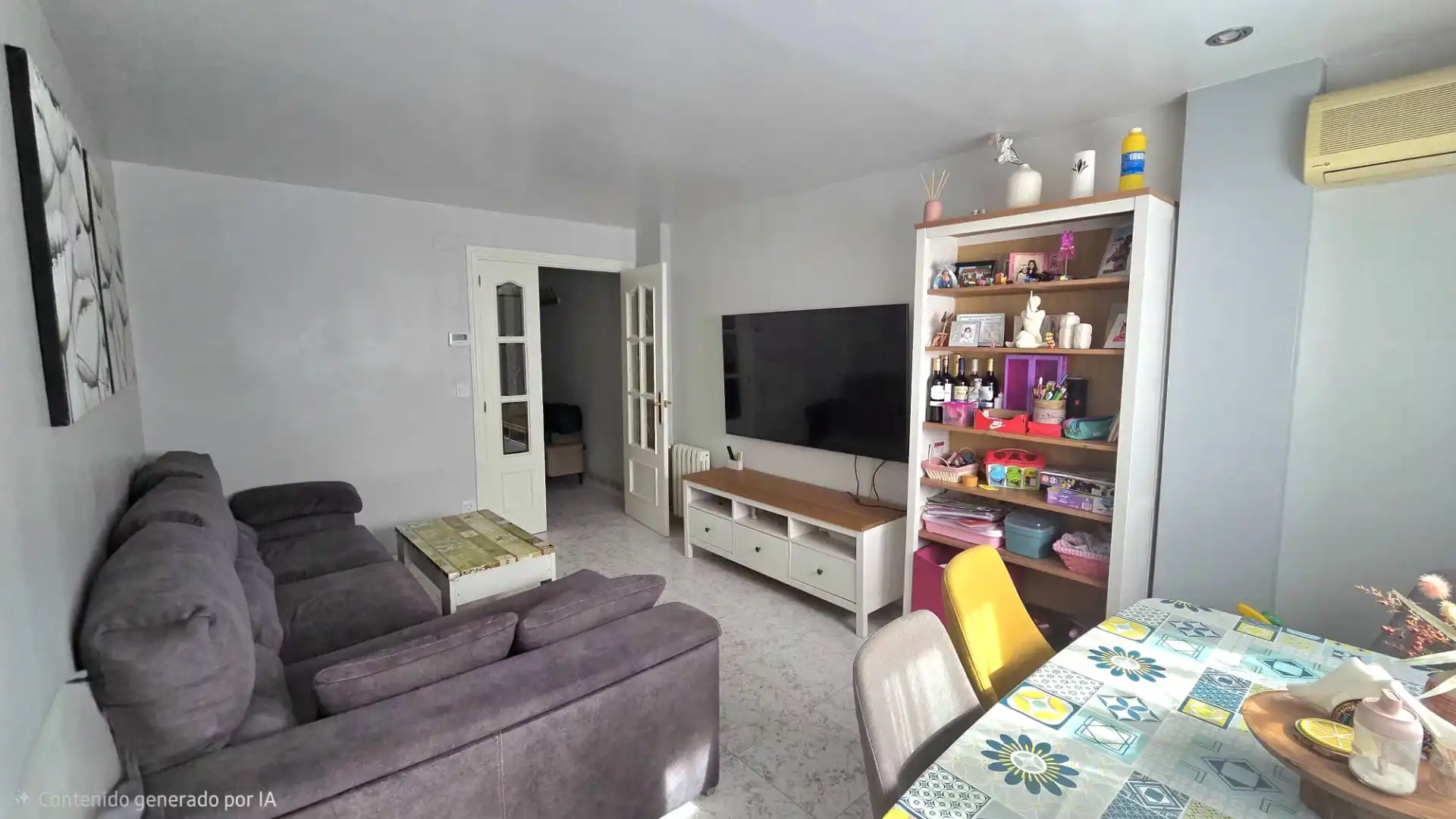 Sala de estar de Piso en venta en Parla con Aire acondicionado, Calefacción y Terraza