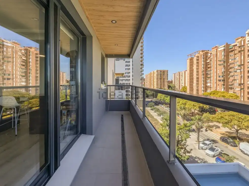 Terraza de Piso en venta en Valencia con Balcón