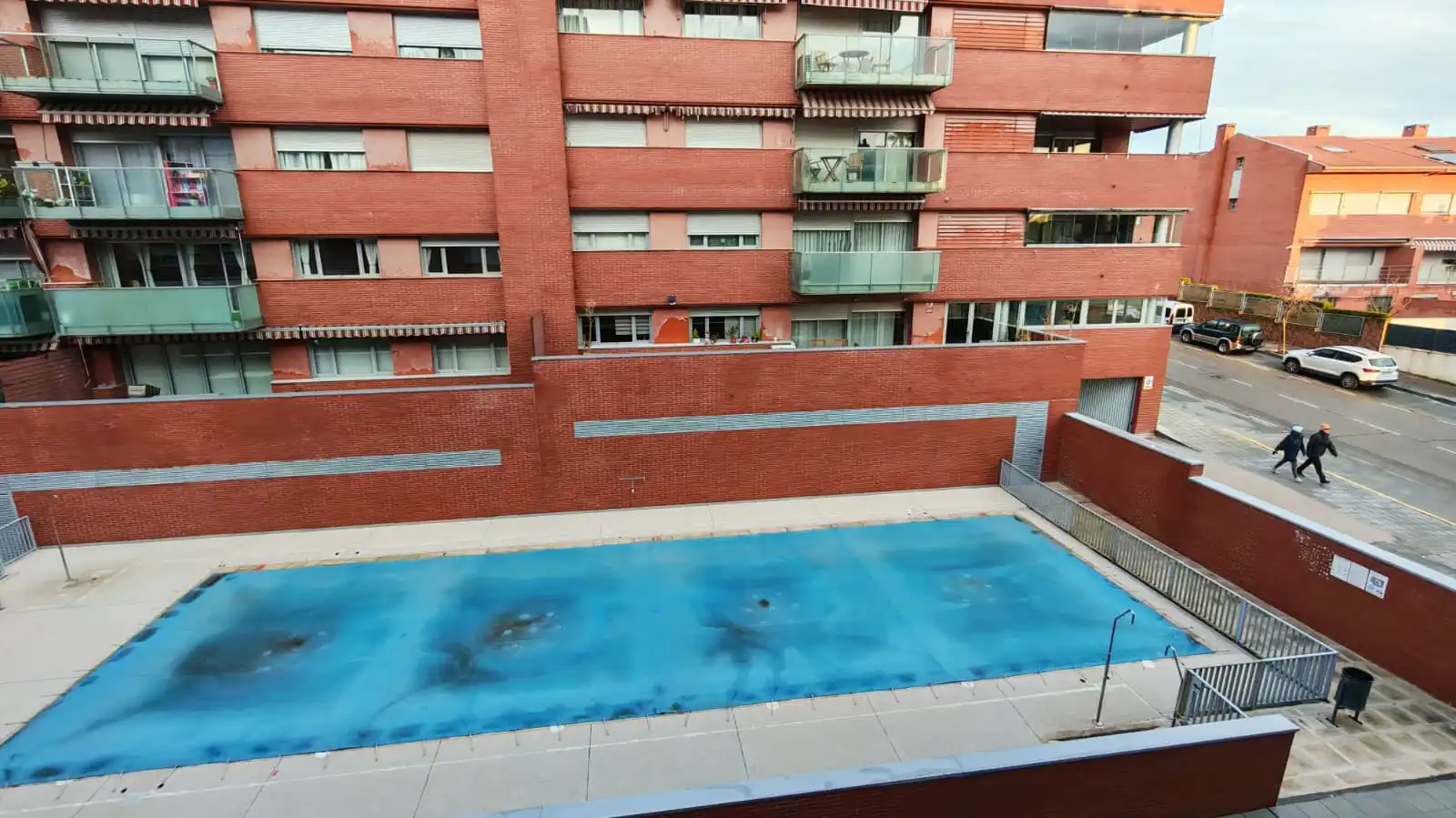 Swimming pool of Flat for sale in Guadalajara  with Air Conditioner, Heating and Terrace