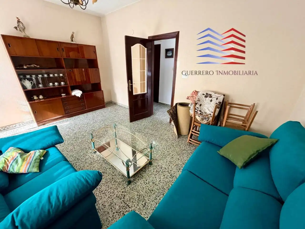 Sala d'estar de Casa o xalet de lloguer en San Cibrao das Viñas amb Calefacció, Terrassa i Moblat