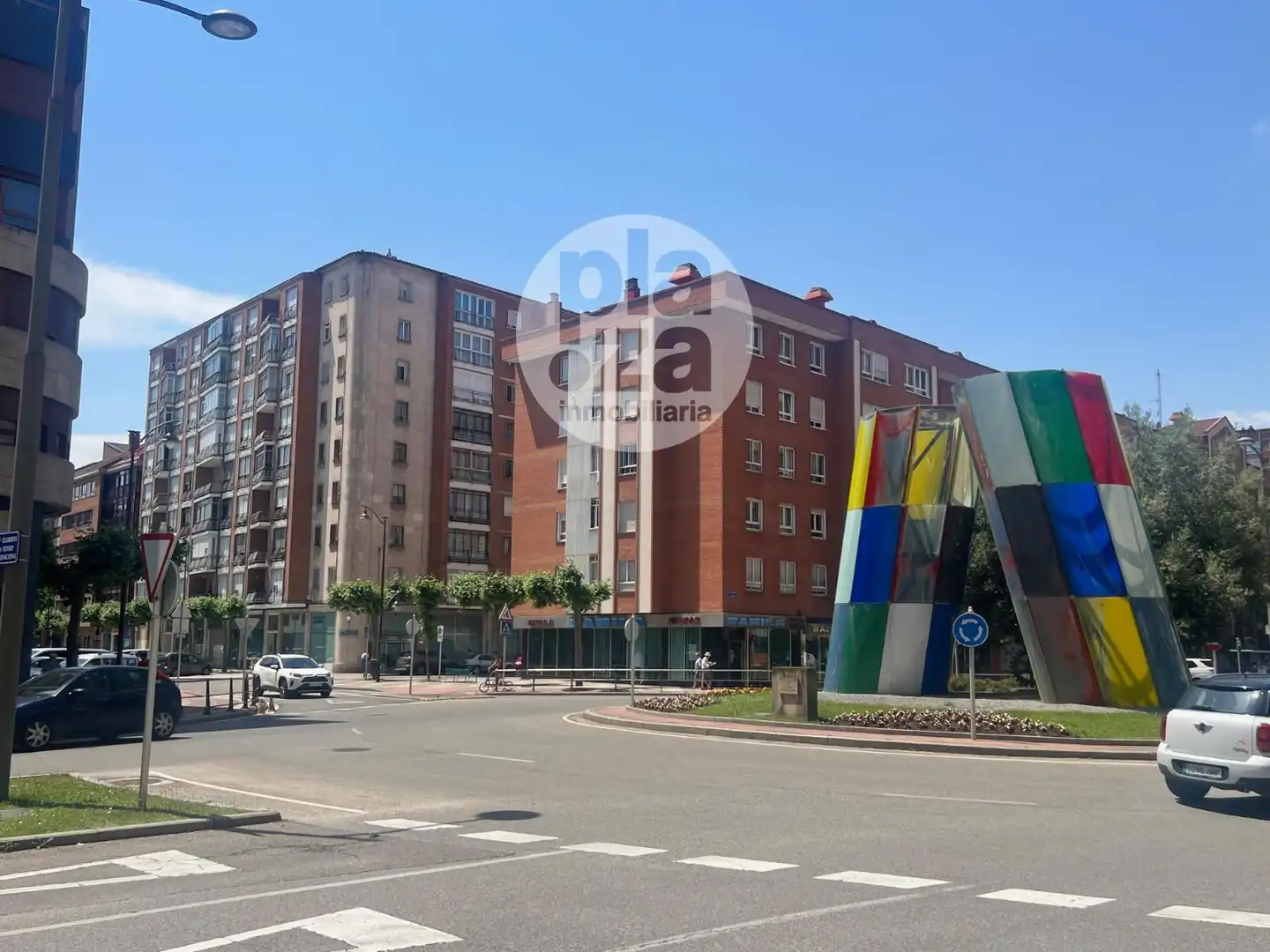 Exterior view of Flat for sale in Burgos  with Heating, Terrace and Storage room
