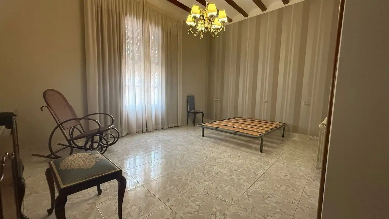 Sala d'estar de Casa o xalet en venda en Almazora / Almassora amb Aire condicionat, Terrassa i Traster