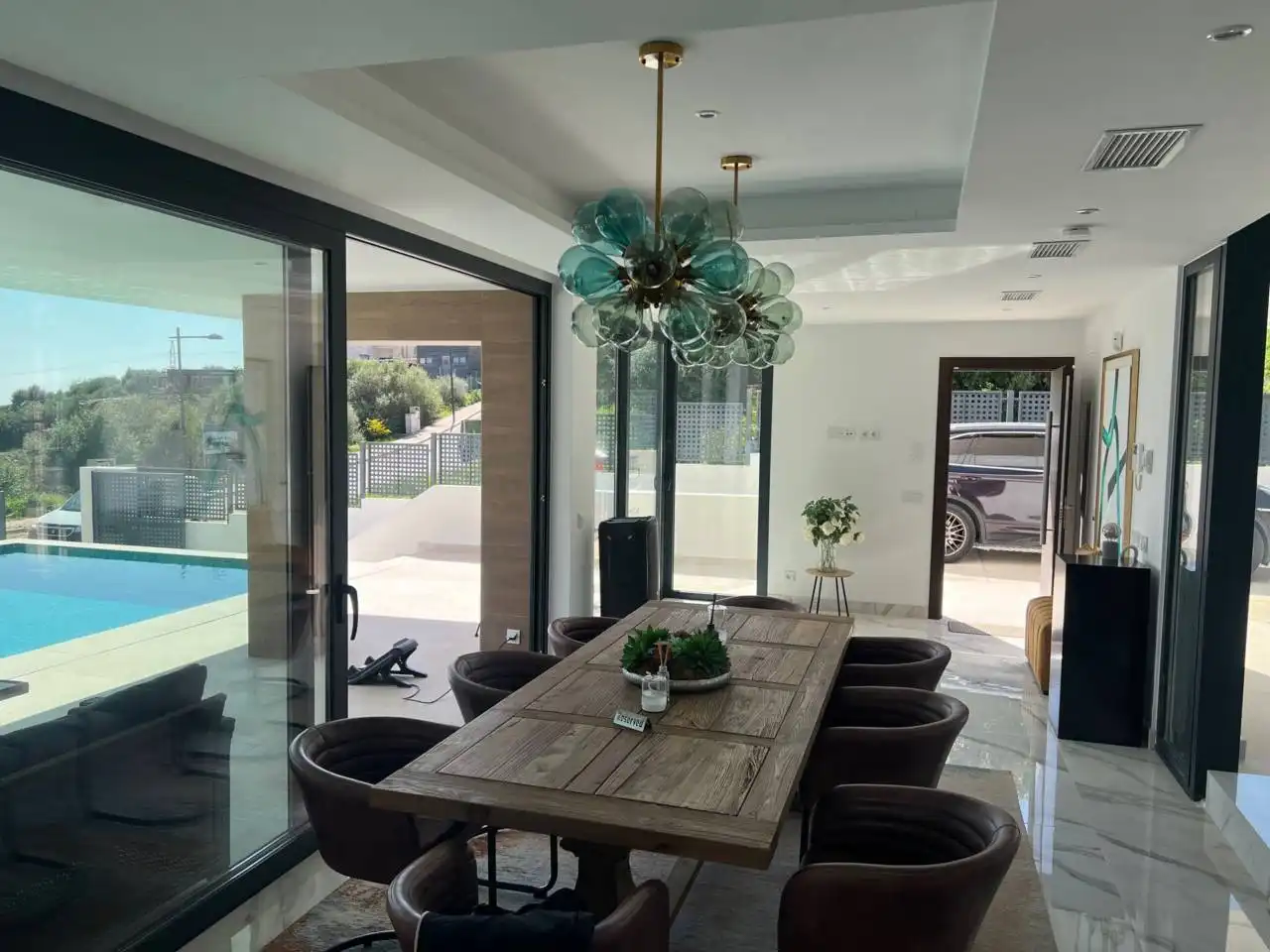 Comedor de Casa o chalet en venta en Estepona con Aire acondicionado, Calefacción y Jardín privado
