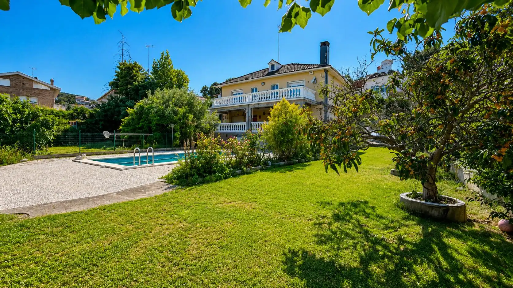Jardín de Casa o chalet en venta en Vacarisses con Calefacción, Jardín privado y Balcón