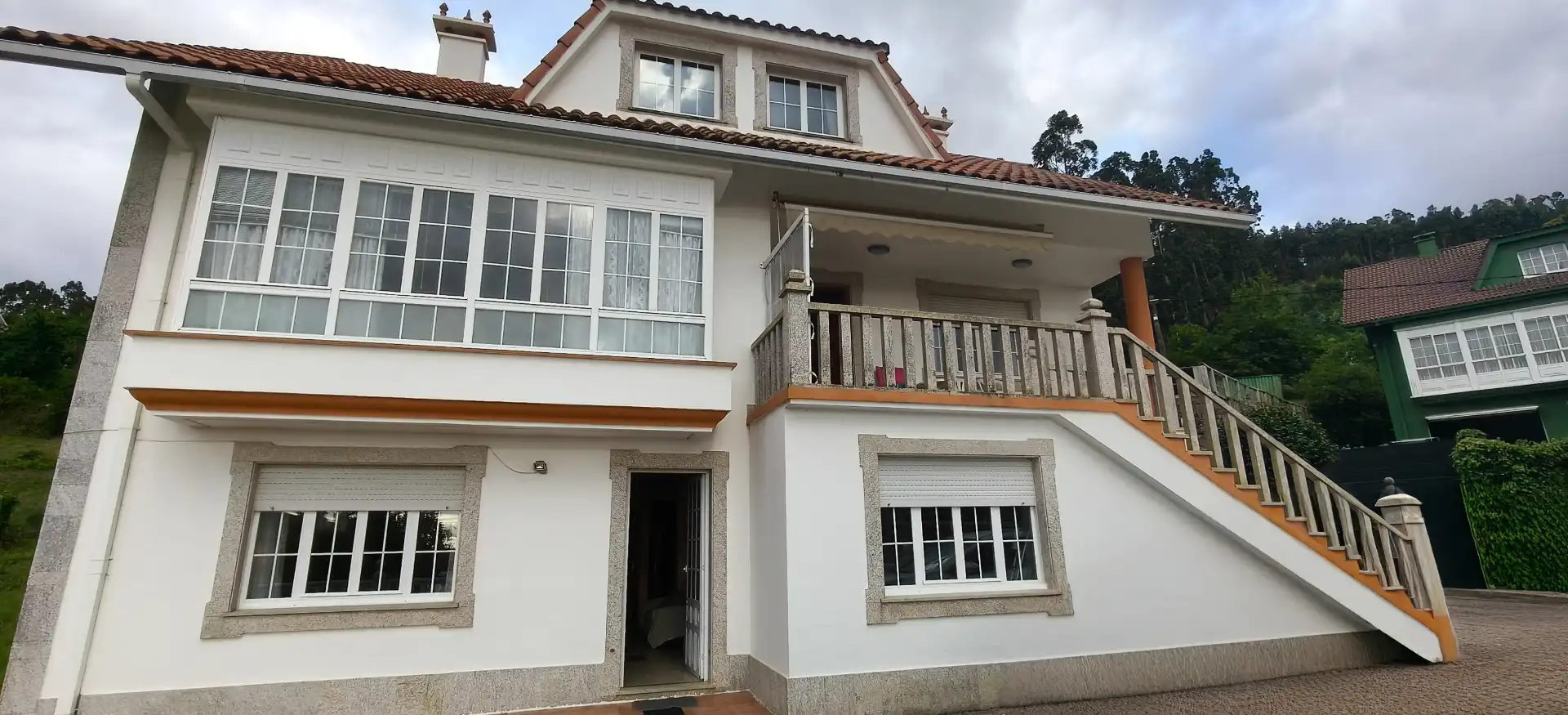 Exterior view of Houses for sale in Cedeira  with Heating, Private garden and Parquet flooring