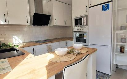 Kitchen of Single-family semi-detached for sale in  Madrid Capital  with Air Conditioner