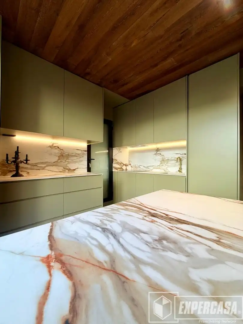 Cocina de Piso en venta en Valencia con Aire acondicionado, Parquet y Terraza