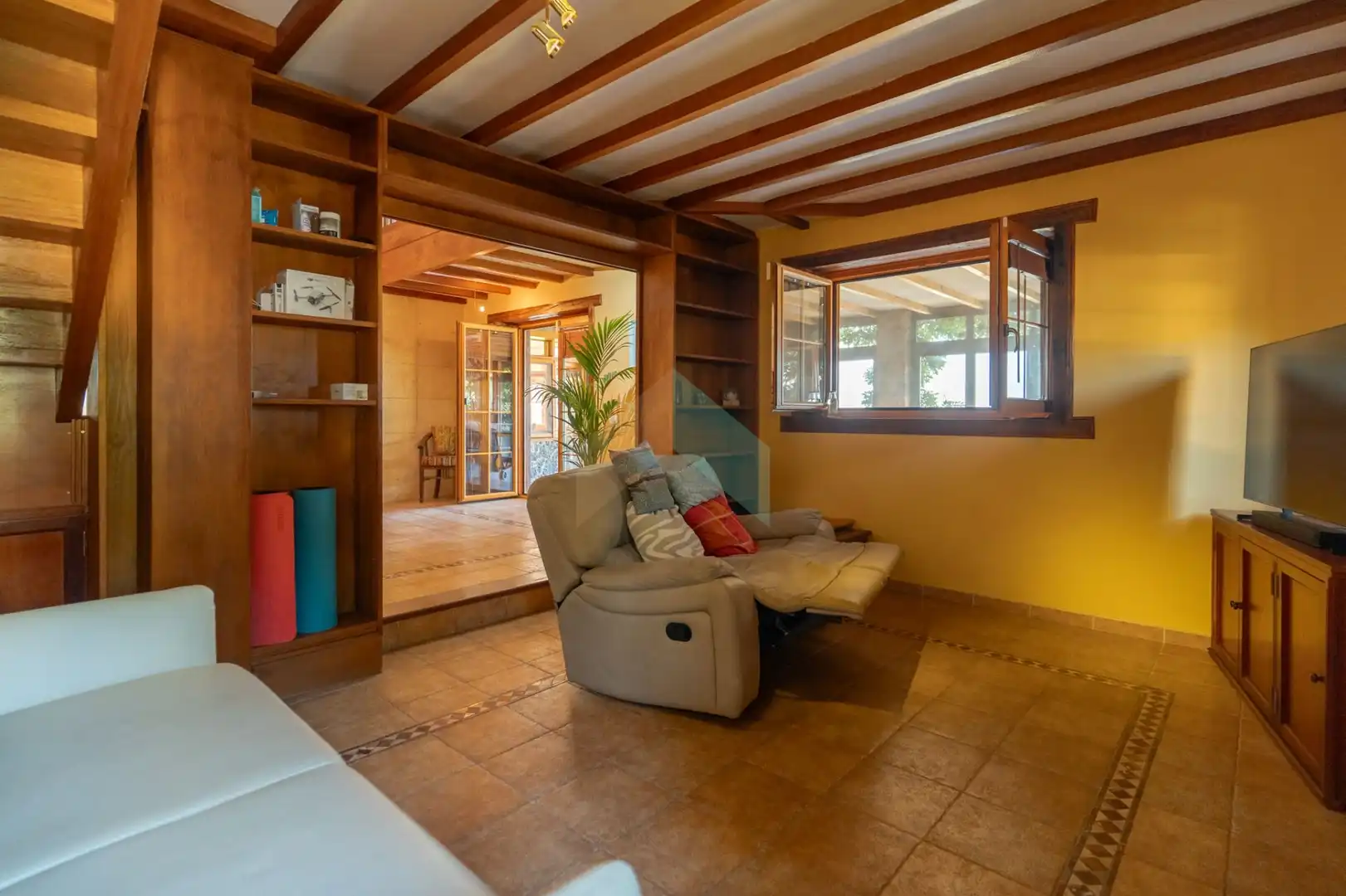 Sala de estar de Casa o chalet en venta en Arona con Aire acondicionado, Calefacción y Jardín privado