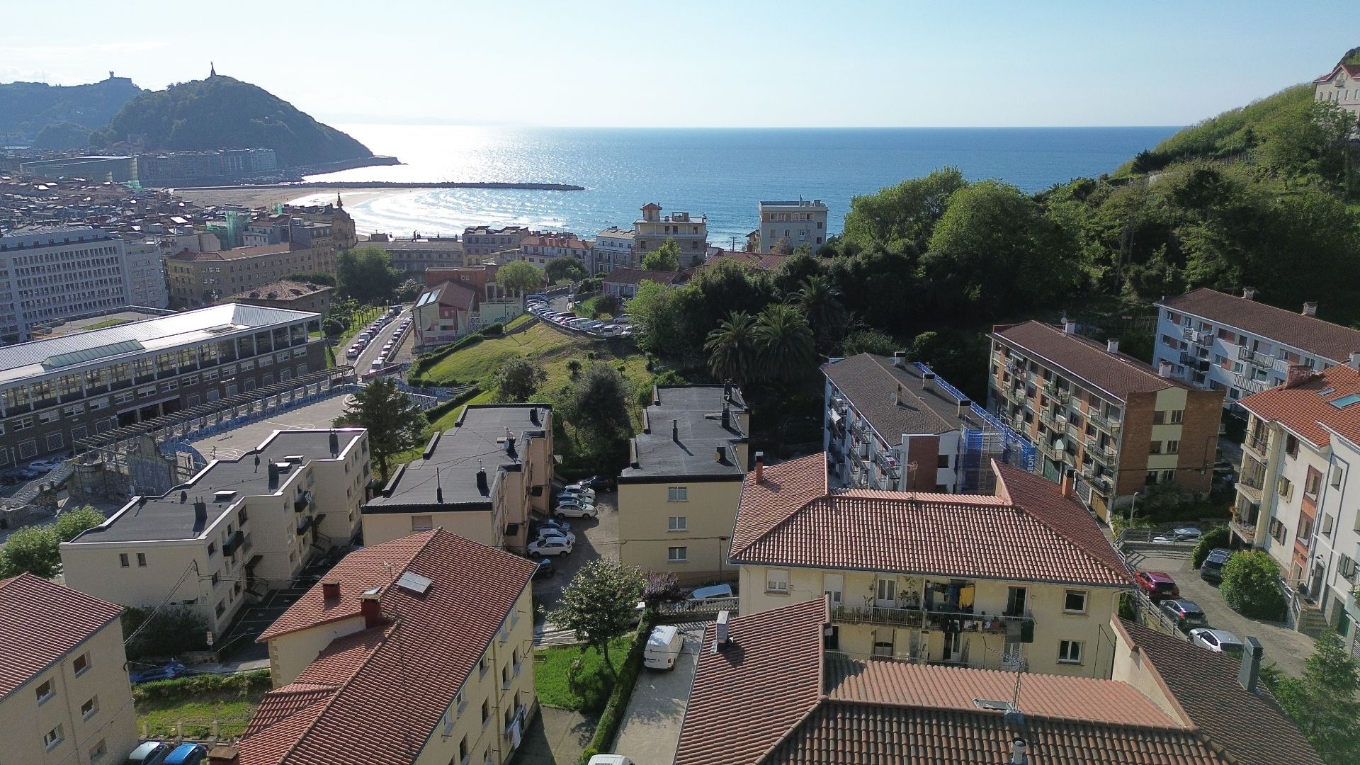 Exterior view of Flat for sale in Donostia - San Sebastián   with Heating, Parquet flooring and Terrace