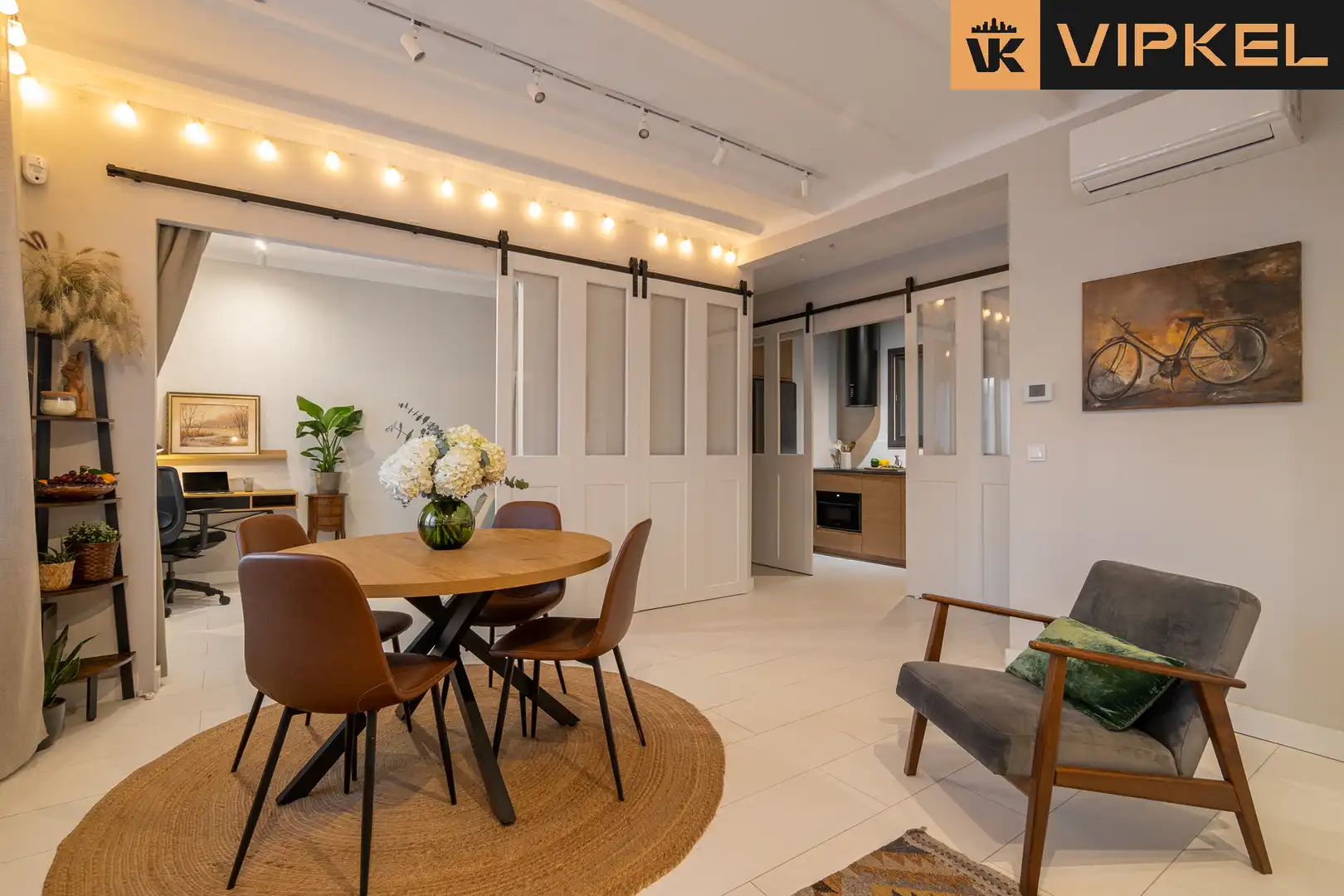 Living room of Flat for sale in Barcelona  with Air Conditioner, Heating and Furnished